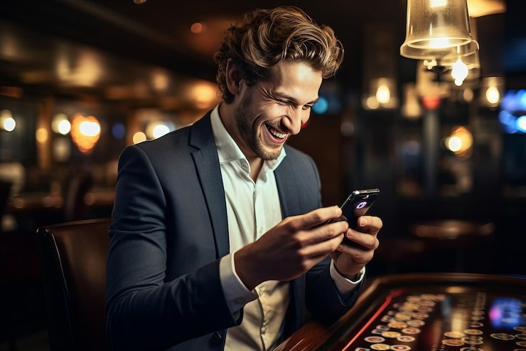 Antarmuka Teen Patti live di tajirslot menampilkan meja bermain dengan dealer profesional